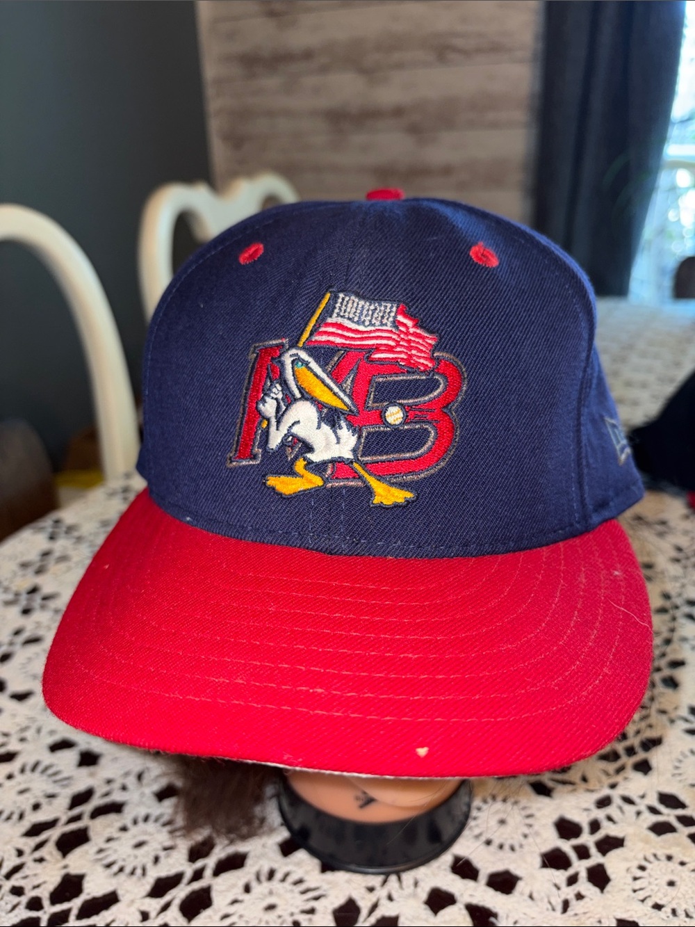 New Era Myrtle Beach pelicans, Fourth of July edition ball cap 7 1/2